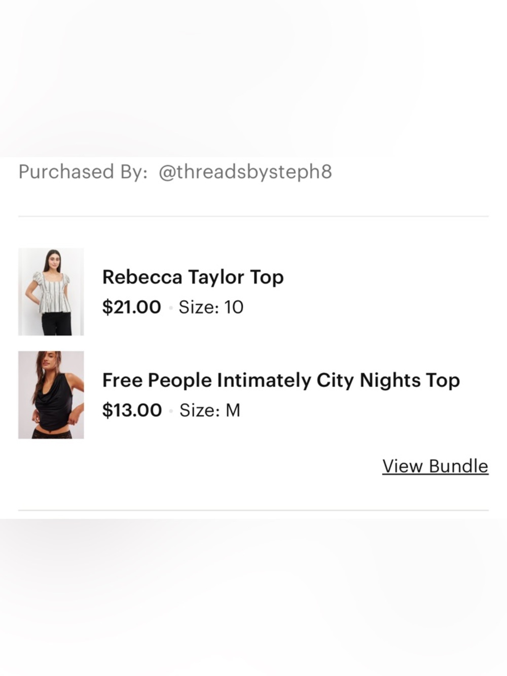 Rebundle for threadsbysteph